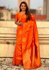 KT 189 Banarasi Soft Silk Saree Wholesale Clothing Distributors In India